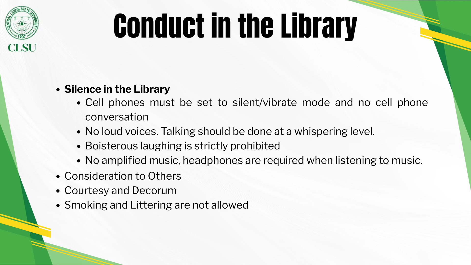 Conduct